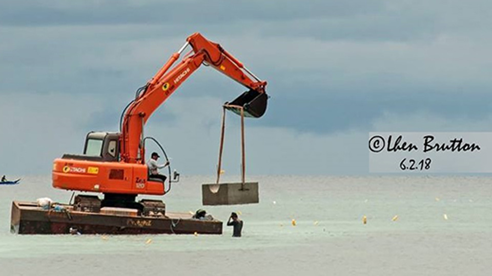 Boracay Closure New Sewage Pipes Bulabog Beach
