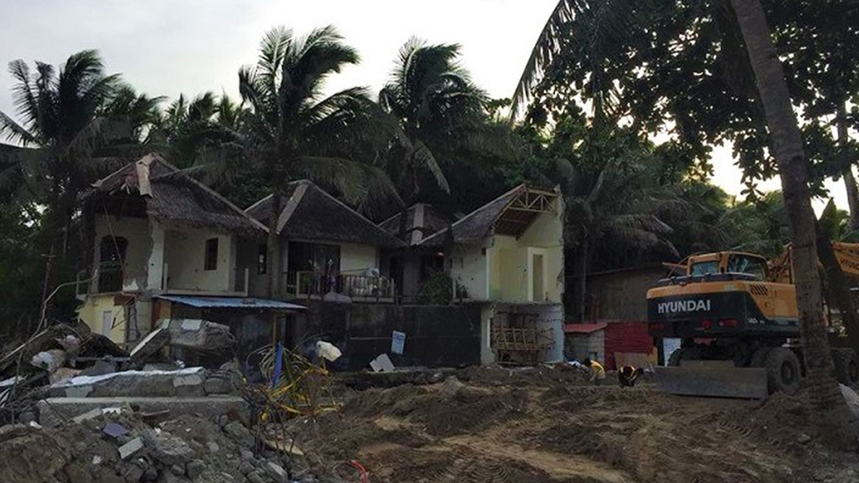 Boracay Closure Homes Demolished 2018