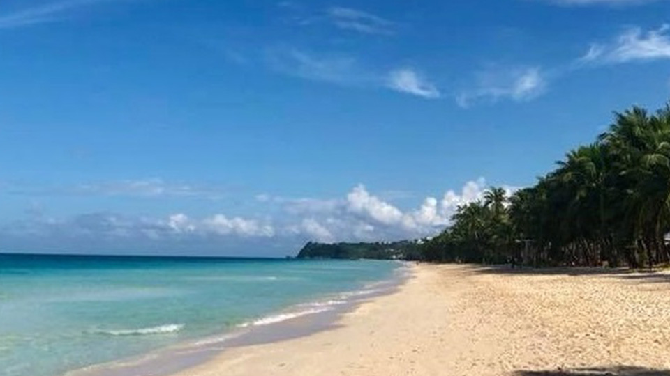White Beach Boracay During Closure