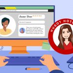 Laptop open with a guest rating app open on it. Article Rating Hotel Guests by MY RANGGO Hospitality Magazine