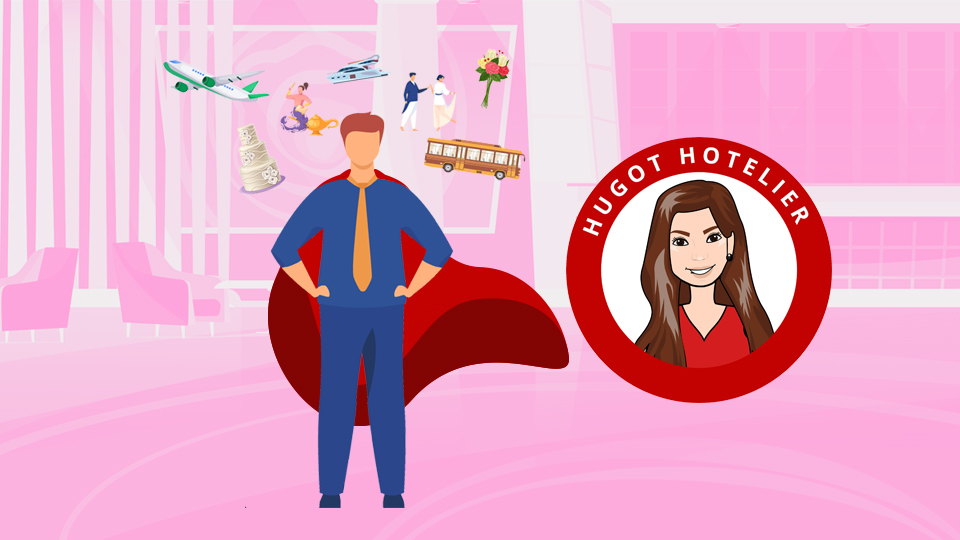 The Concierge dressed as a superhero. Article: The Concierge A Modern Day Superhero by MY RANGGO Hospitality Magazine Philippines