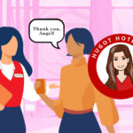 Hotel guest greeting a Front Desk Officer by name. Article 10 Ways Hotel Guests Brighten Our Day by MY RANGGO Hospitality Magazine Philippines