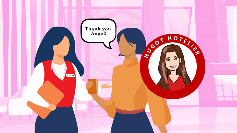 Hotel guest greeting a Front Desk Officer by name. Article 10 Ways Hotel Guests Brighten Our Day by MY RANGGO Hospitality Magazine Philippines