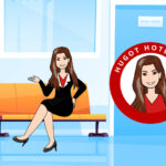 Hugot Hotelier avatar dressed in a suit sitting down on a bench outside an Interview Room. Hotel Interview Dress Code: Get Hired Series (Part 2) By MY RANGGO Hospitality Magazine Philippines