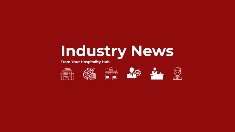 Industry News from MY RANGGO Hospitality Magazine. A red banner with white writing and emoji's