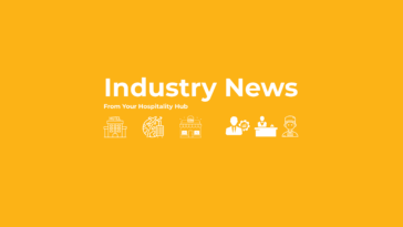 Industry News from MY RANGGO Hospitality Magazine. A yellow banner with white writing and emoji's