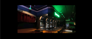 Photo of the long bar at Hangar 18, a Music Bar & Bistro in Ermita, Malate Philippines